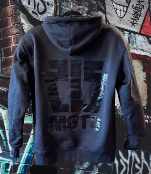 Blackout Zip-Up Armored Hoodie