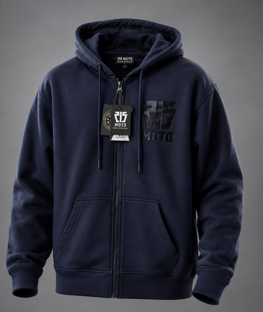 Blackout Zip-Up Armored Hoodie