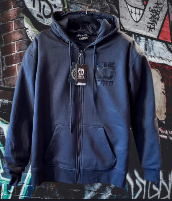 Blackout Zip-Up Armored Hoodie