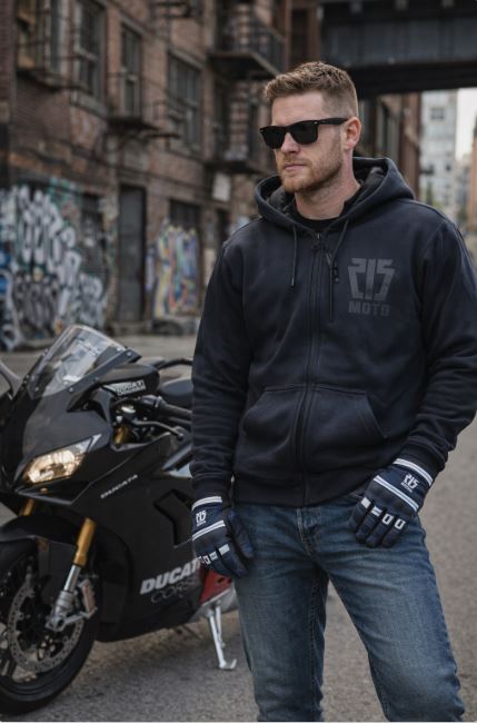 Blackout Zip-Up Armored Hoodie