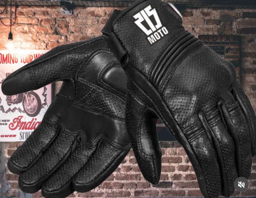 Perforated Leather Cruiser Glove