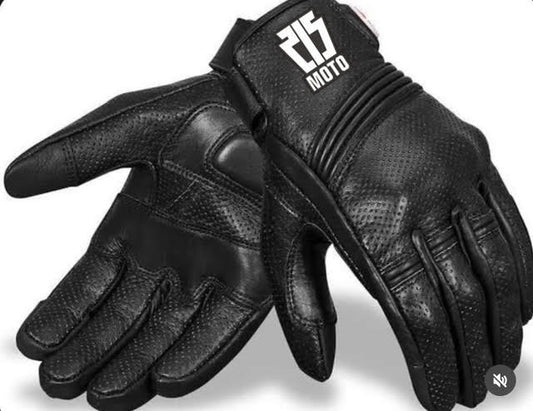 Perforated Leather Cruiser Glove