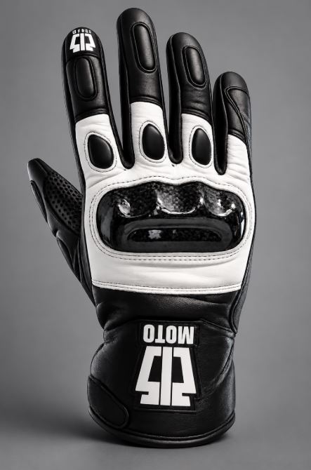 Sport Leather Glove Black/White