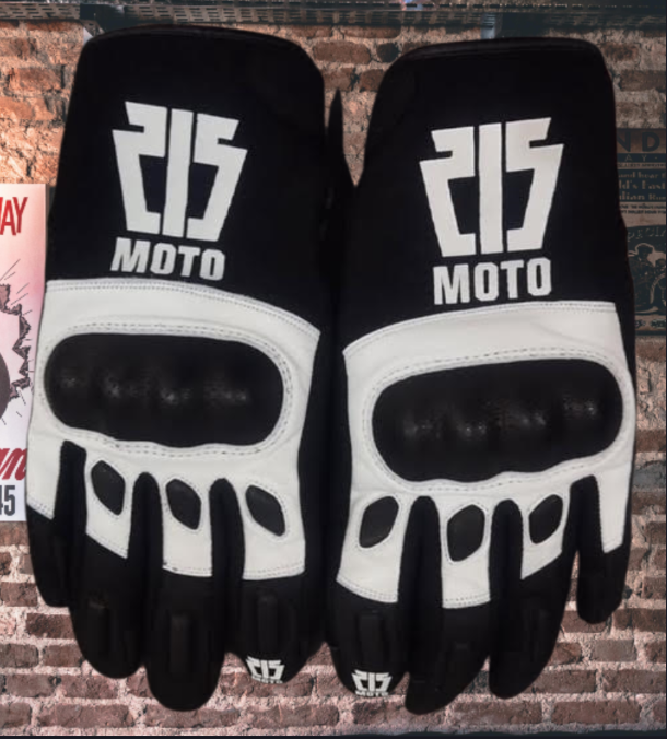 Sport Leather Glove Black/White